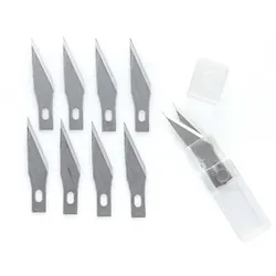 buttinette Ersatzklingen für Präzisionsmesser, 10 Stück