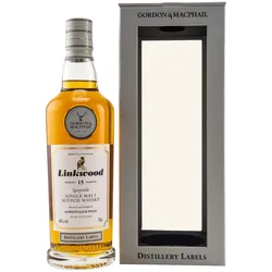 Linkwood 15 Jahre - Gordon & MacPhail - Distillery Labels - Single...