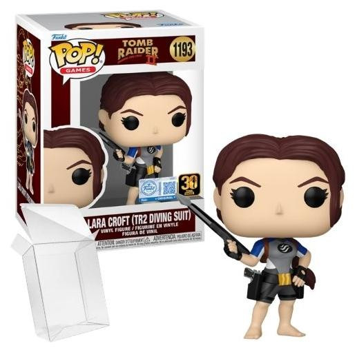 Funko Pop! Games Tomb Raider 2 Lara Croft Duikpak Speciale Editie #1193