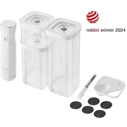 ZWILLING Vakuum Boxset, 6-tlg I Kunststoff | Transparent | Cube | No plug Fresh ...