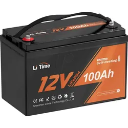 LI12-100-HEAT - Lithium-Akku, LiFePO4, 12,8 V, 100 Ah, Heizung