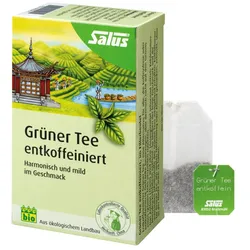 Salus Grüner Tee entkoffeiniert 15 St Filterbeutel