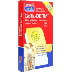 Gotha-Derm Hydrokolloides Wundpflaster 10cmx5cm 10 ST