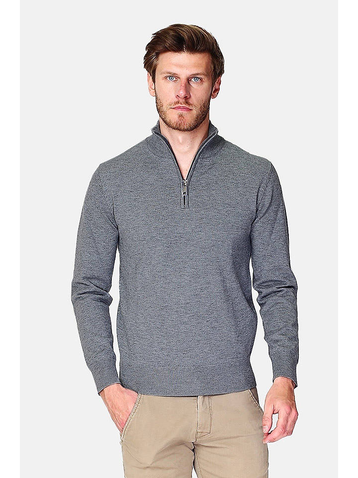 William de Faye Pullover in Grau - 42