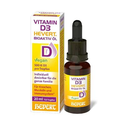 Vitamin D3 Hevert Bioaktiv Öl 20 ml