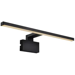 Nordlux LED Spiegelleuchte MARLEE, 8,9W, 3000K, 800lm, IP44, schwarz NORD-2110701003