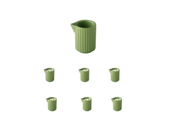APS 19101 Gießer THE GRID Porzellan salbei, 6er Set, 40 ml, Ø 4,5 cm