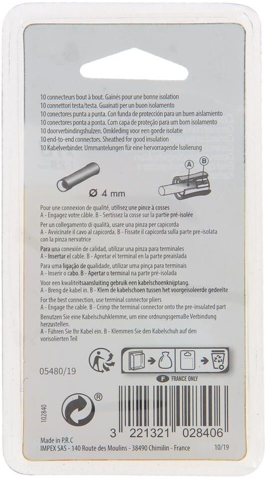 XL 102840 Squeeze Connector