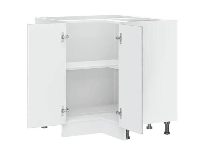 Elégant Placard suisine Gris - Armoire d'angle de cuisine Lucca sonoma gris bois d'ingénierie PRO2568478325540