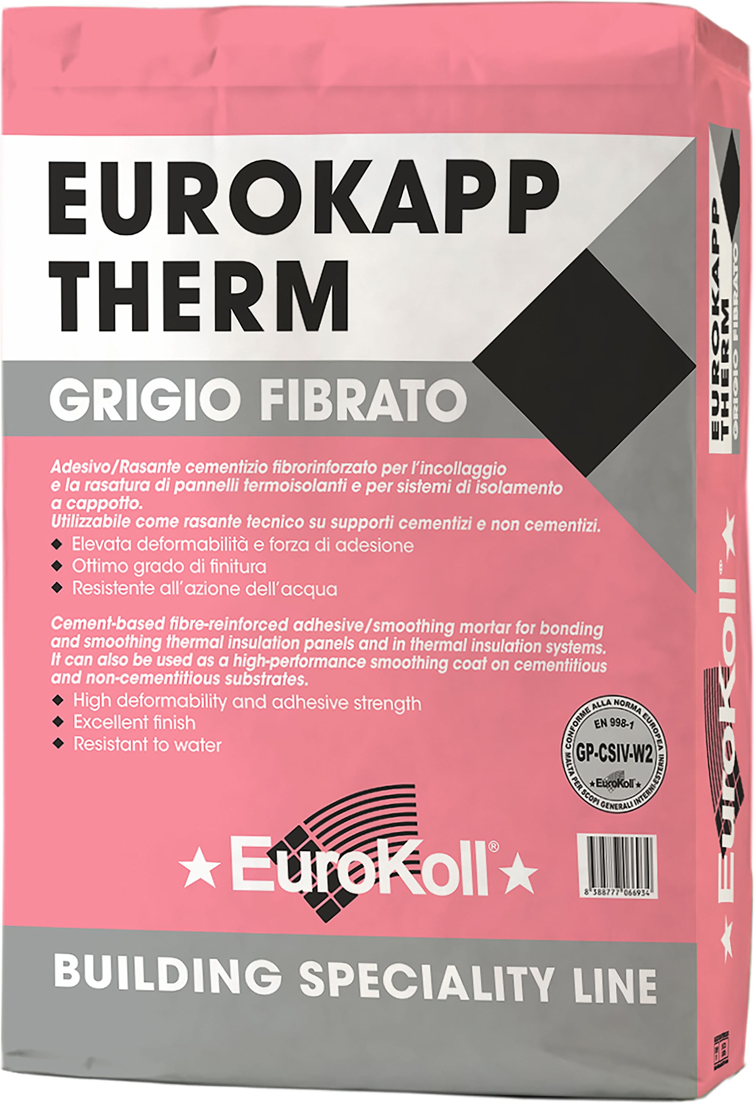 Tecnomat COLLA PER CAPPOTTO EUROTHERM 25 kg  GRIGIA