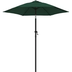 vidaXL Grüner Sonnenschirm 200x224 cm Aluminium Gartenmodell Orion Plus