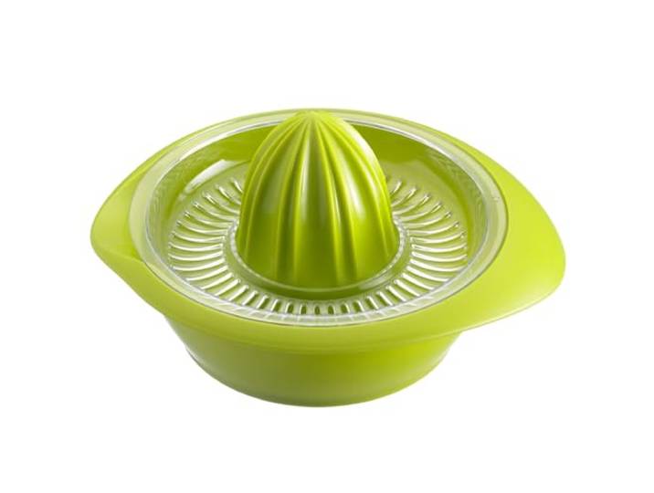 Westmark Citruspers met sapreservoir, diameter: 18,7 cm, inhoud: 0,5 l, kunststof, Limetta, appelgroen, 3091227A