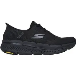 SKECHERS Herren Slipper MAX CUSHIONING PREMIER 2.0, Größe 43 in Schwarz Schwarz