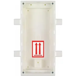 2N, Zubehör Gebäudesicherheit, Flush-mounting Box for 2 Modules - Wandmontage