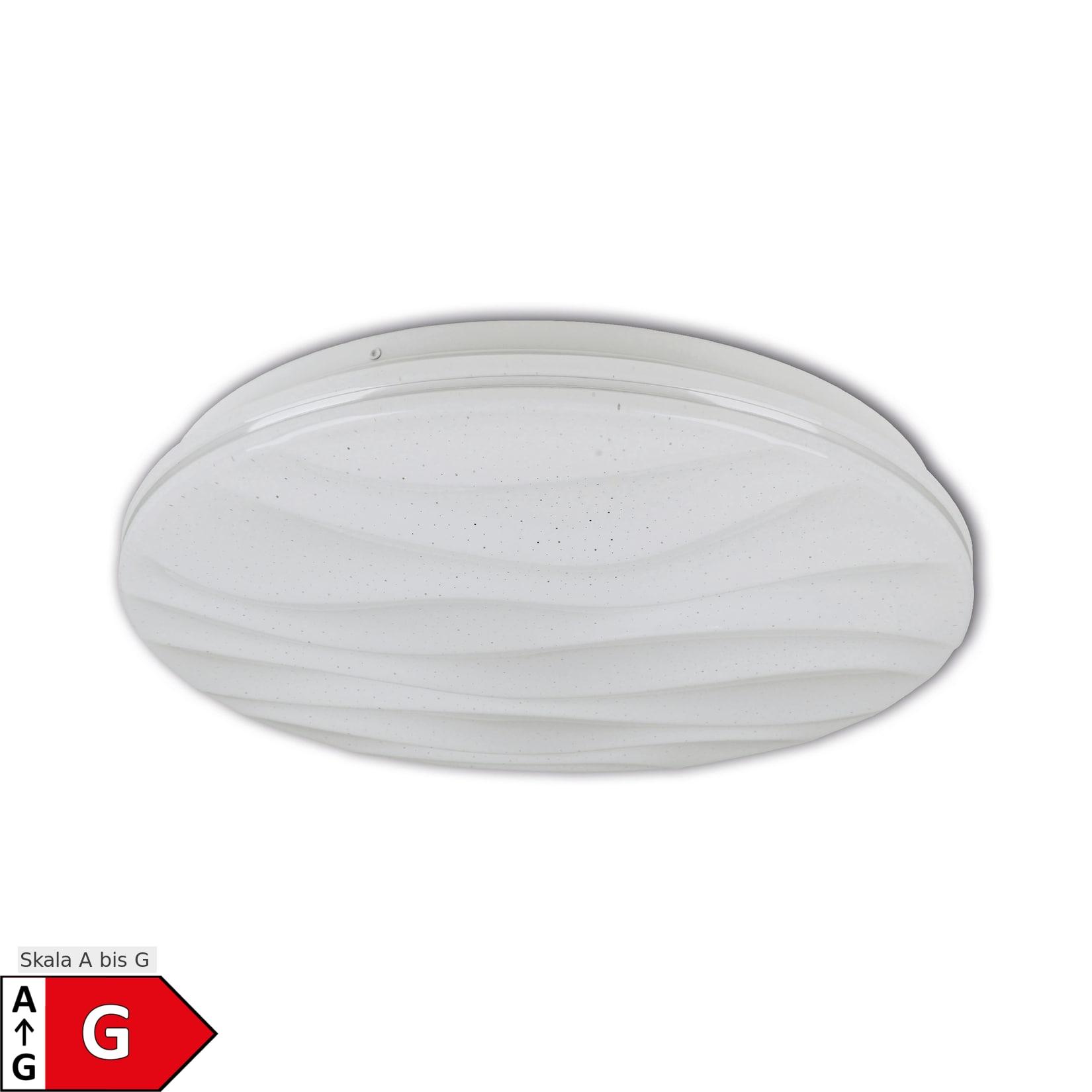 Näve Smart Home LED / CCT Deckenleuchte "AUSTIN" Ø: 38cm inkl. Kristalleffekt