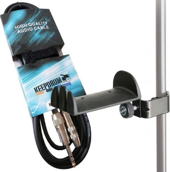 König & Meyer K&M 16080 hoofdtelefoonhouder met 3 meter verlengkabel