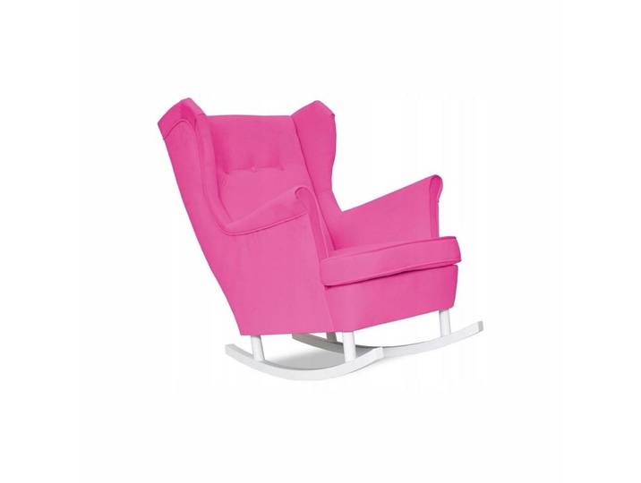 Family Meble Schaukelstuhl Family Meble ARI Schaukelsessel Ohrensessel TRINITY 10 Fuchsia 84x92x1