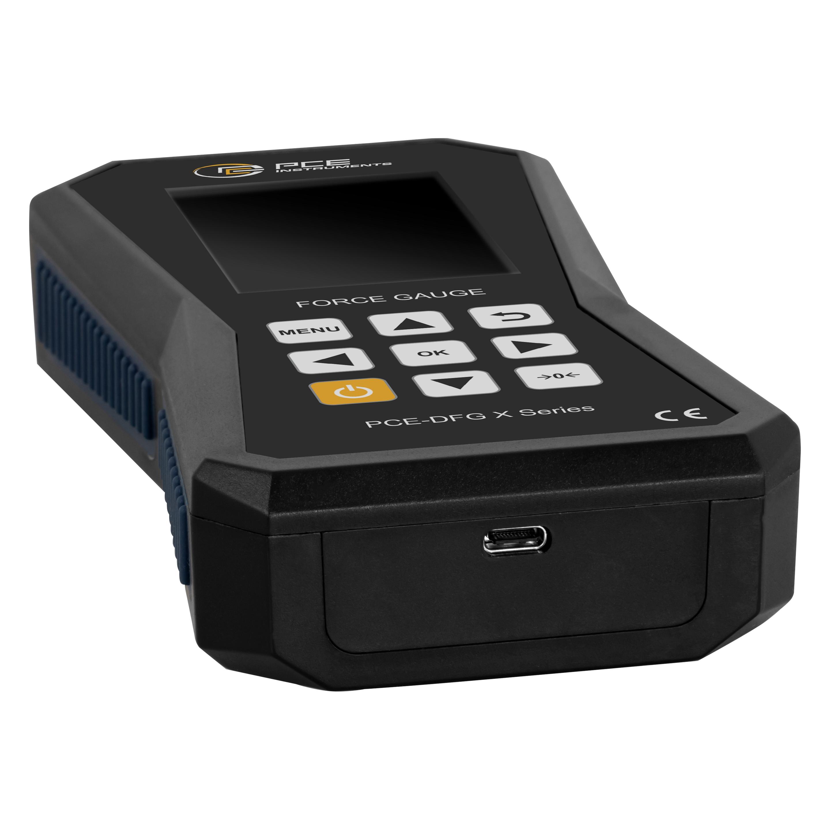 PCE Instruments PCE-DFG 5K X Kraftmessgerät 0 - 5000 N Werksstandard (ohne Zerti (Kraftmessgerät) (PCE-DFG 5K X)