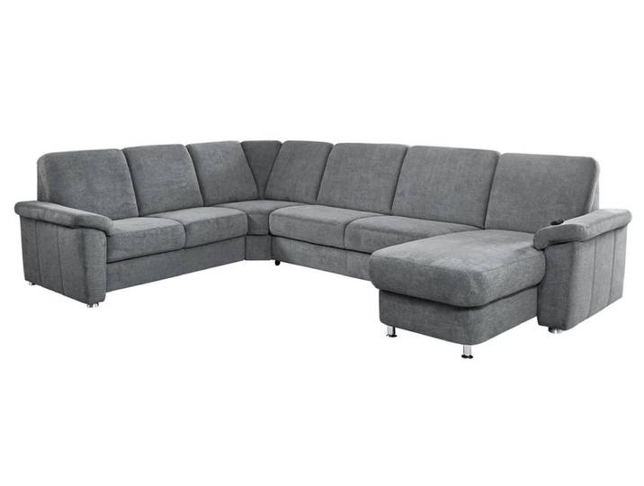 SYSTEMPOLSTER Wohnlandschaft GENK-C SF denimgrau