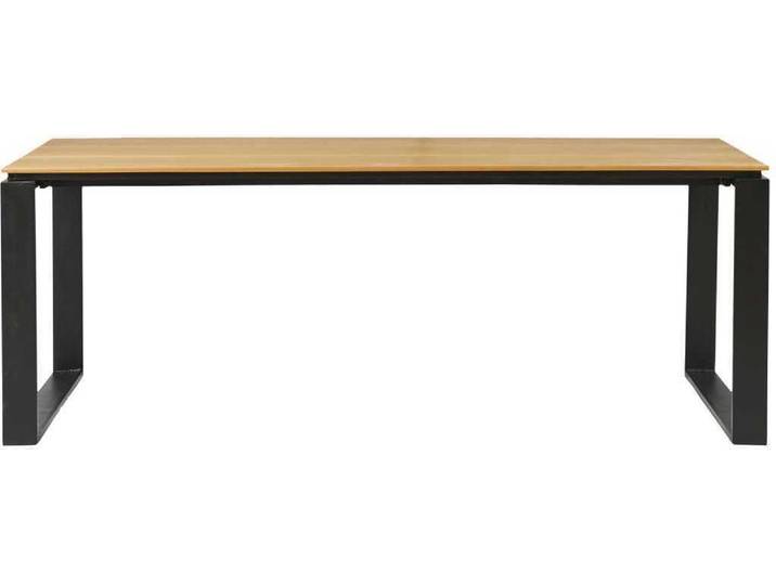 Schou Martinus, Buche, Schwarz, Aluminium, Rechteckige Form, 2 Bein(e), 2100 mm, 1000 mm
