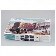 Trumpeter - German WR 360 C12 Locomotive - 1:35 - 258 Teile 307481