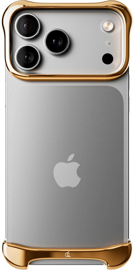 Arc Pulse Aluminum Bumper Cover - iPhone 17 Pro - Gold