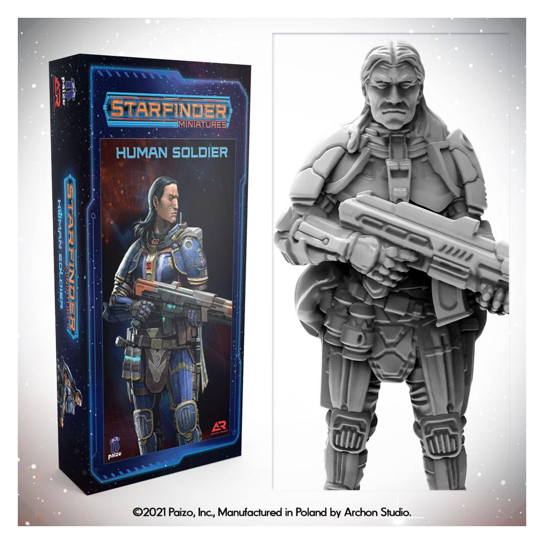 Archon Studio Masters of the Universe Miniatures: HUMAN SOLDIER (PSF0020)