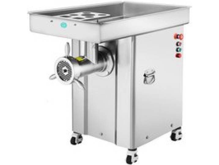 VEVOR kommerzieller Fleischwolf 16,65 kg/min 4000 W elektrischer Fleischwolf mit Klingen & Mahlplatten, elektrische Wurstmaschine, gewerblicher Fleischwolf Edelstahl für Küche Restaurant Metzgerei