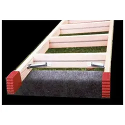 Leiternschuhe für Stufenleiter aus Holz, für Holmmaß 70 x 23mm