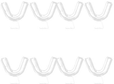 Uplift Picks Soft Silicone Mouth Guard Night Teeth Protector For Grinding And Comfort 8 Pcs