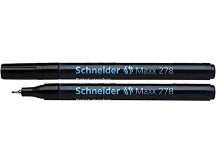 Schneider Maxx schrijfgerei, lakmarker 0-8 mm zwart