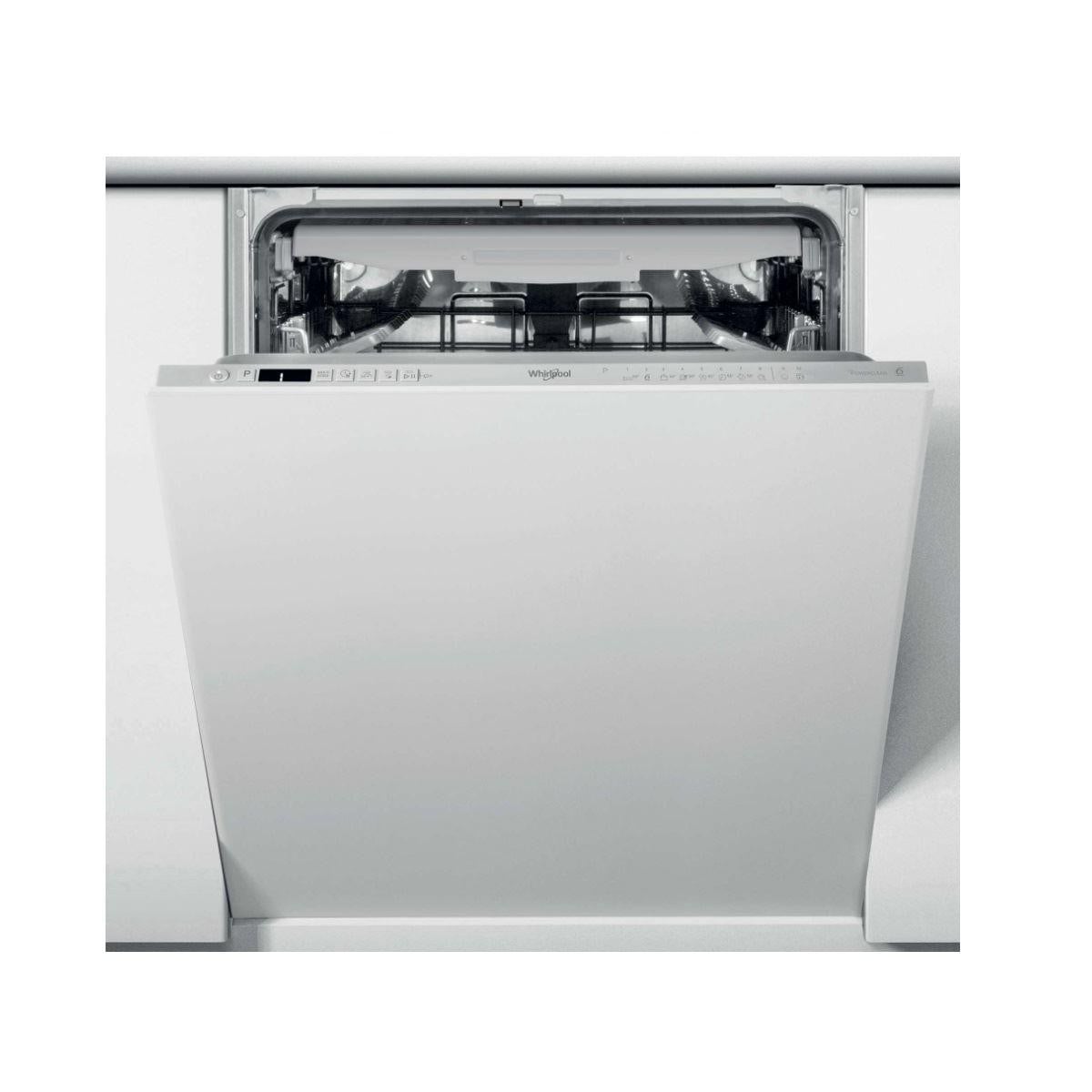 Whirlpool WIO3T133PFE Volledig integreerbare vaatwasser, 60 cm breed, 14 couverts, 43 dB