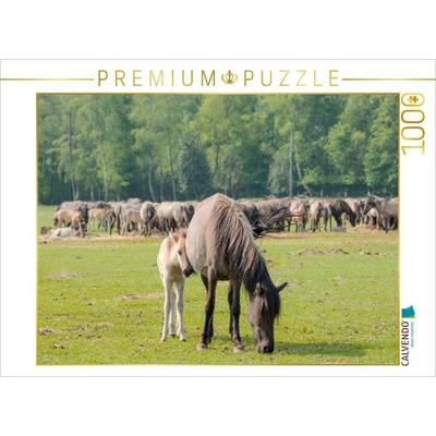 CALVENDO Puzzle Schutz bei der Mutter | 1000 Teile Lege-Größe 64x48cm Foto-Puzzle für glückliche Stunden