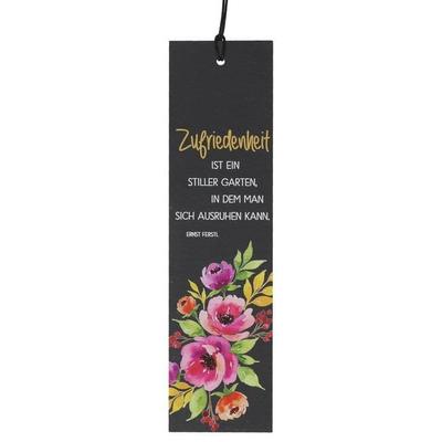 Schiefertafel - Zufriedenheit
