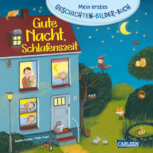 Sandra Grimm - Mein erstes Geschichten-Bilder-Buch: Gute Nacht, Schlafenszeit - Preis vom 09.10.2026 07:28:09 h