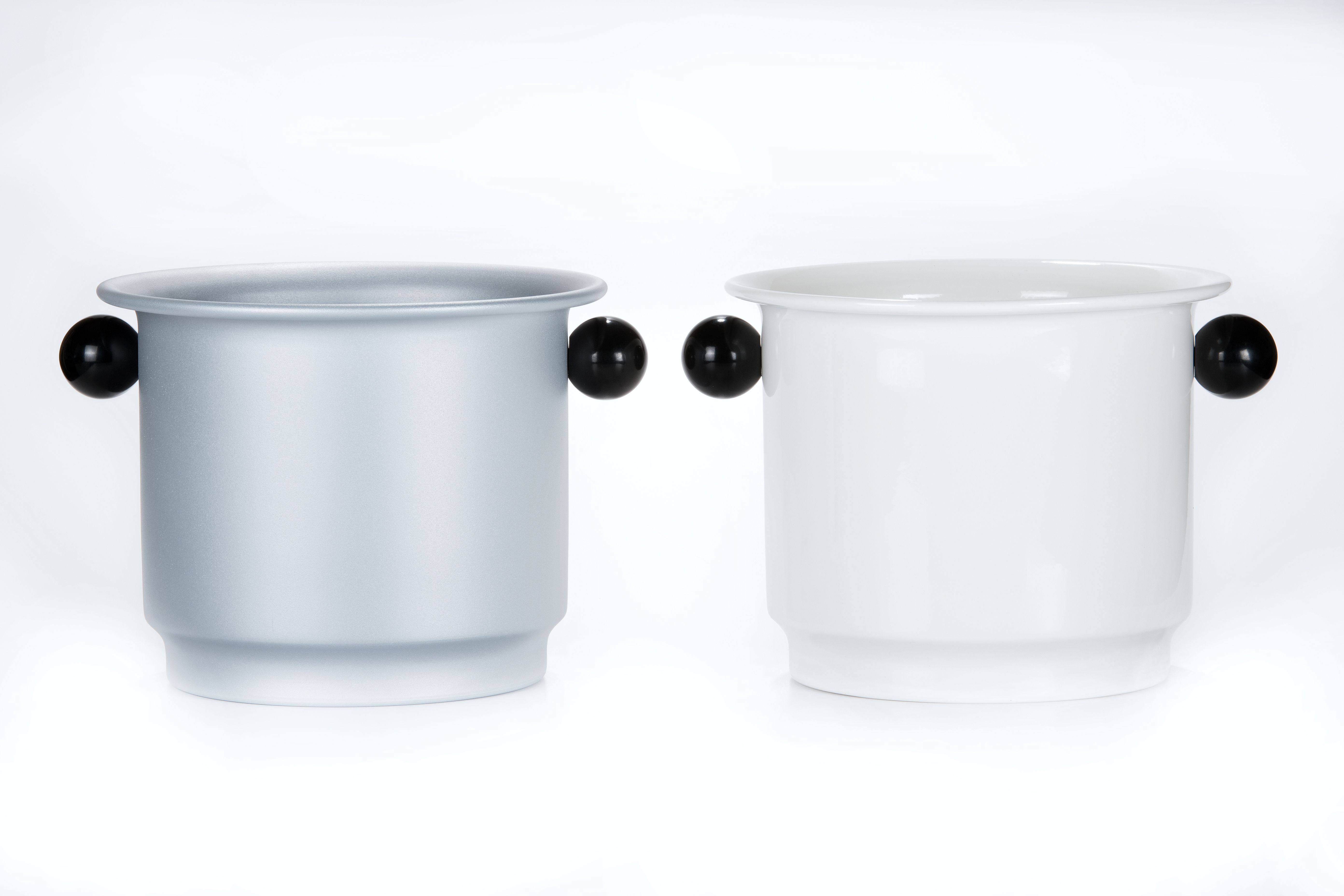 Tirolix Secchiello alluminio grande con pomoli in plastica 113BISARG