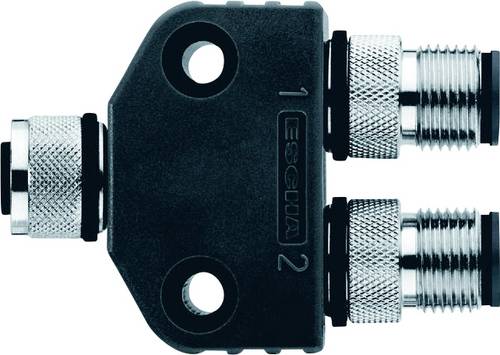 Escha 8012651 Sensor-/Aktor-Verteiler und Adapter Polzahl Sensoren: 4, 3 1St.