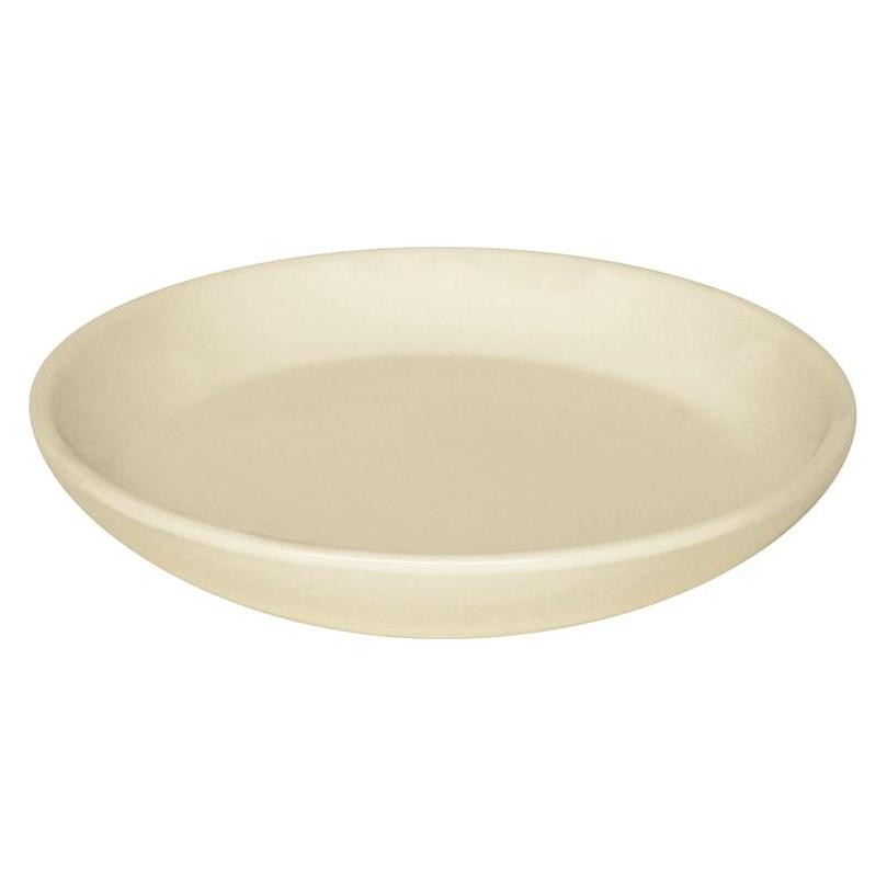Domoletti Ceramic plate, CHARMS, Ø 18 cm, panacotta (58322087)
