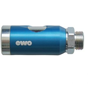 ewo Druckluftkupplung 411.421, Sicherheitskupplung, Außengewinde 3/8 Zoll