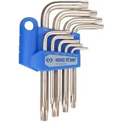 King, Schraubenschlüssel, tony Juego Llaves RESISTORX T10-T50-9 Pzas
