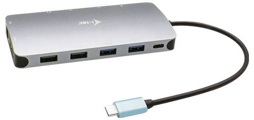 I-tec USB-C Dockingstation USB-C Metal Nano Dock 3xDisplay+PD