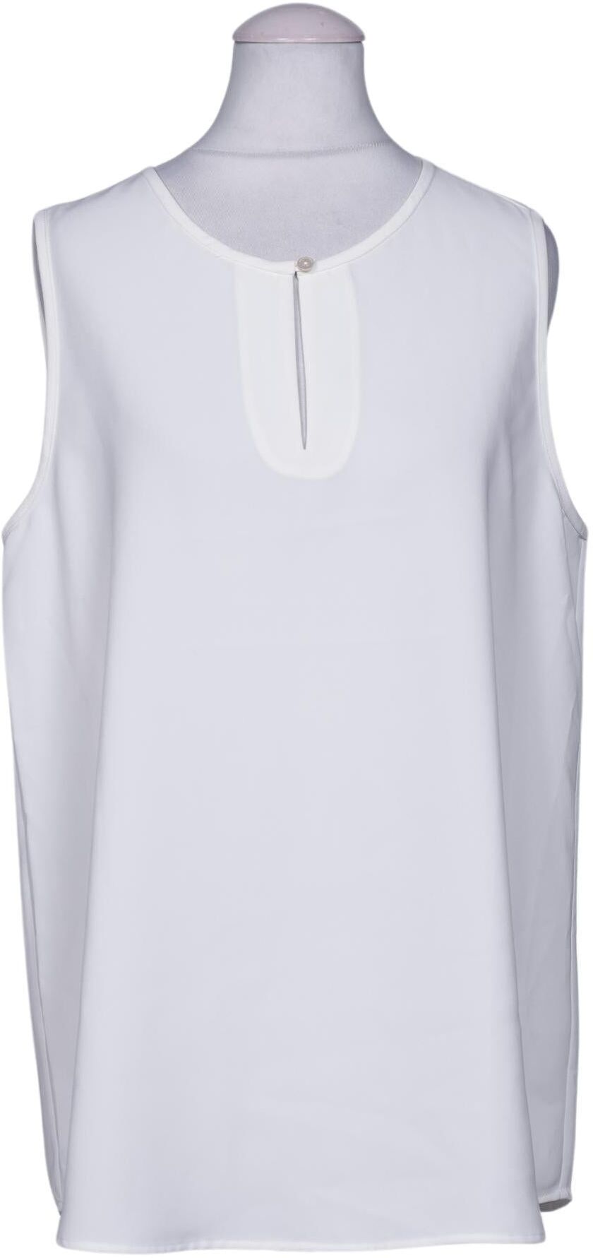 Hemisphere Damen Bluse, Weiß, Gr. S, Synthetik - Second Hand