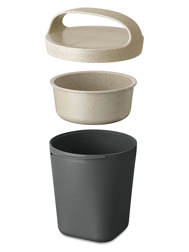 koziol Snackpot in Grau - 500 ml - onesize