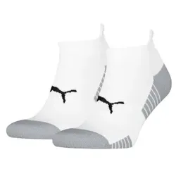 Puma 2P Sport Cushioned Sneaker Socks Weiß Gr 39/42