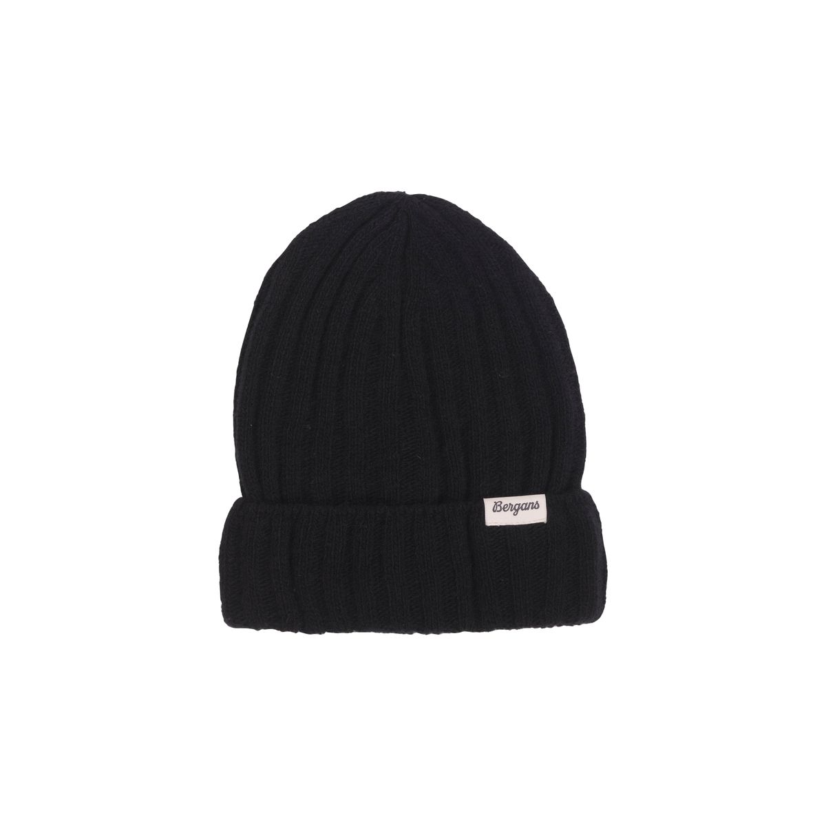 Bergans Rabot Mount Rib Wool Beanie black (91) One Size 251283-3387-91-OneSize