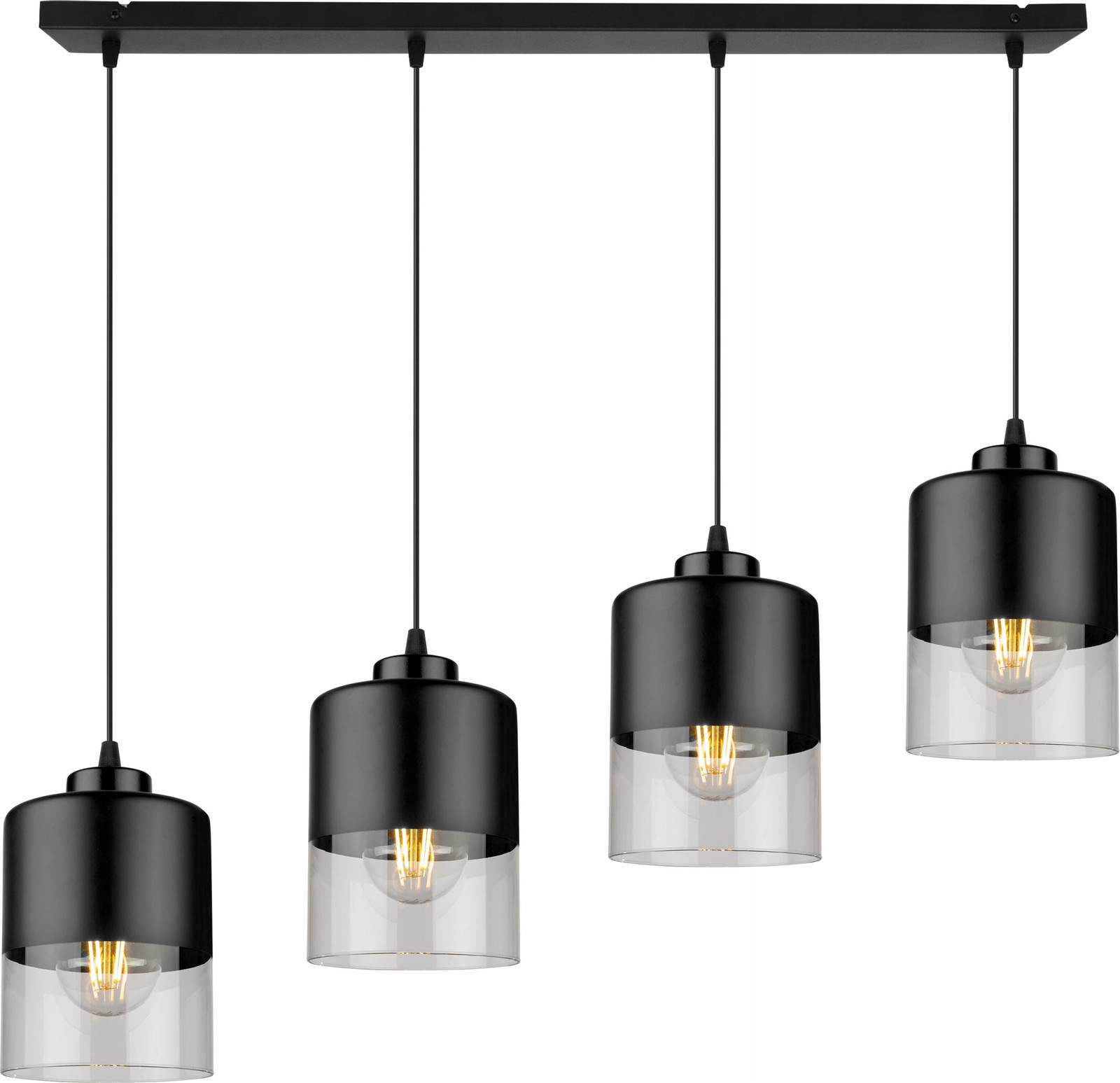 LightHome Moderne hanglamp met glazen kroonluchter