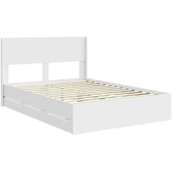 vidaXL, Bett, Bettrahmen (140 x 190 cm)
