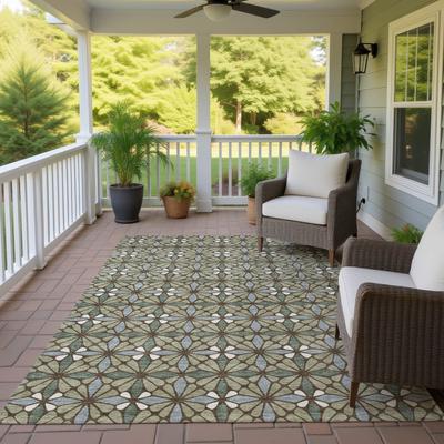 Addison Rugs Machine Washable Indoor/ Outdoor Mosaic Pablo Chantille Rug