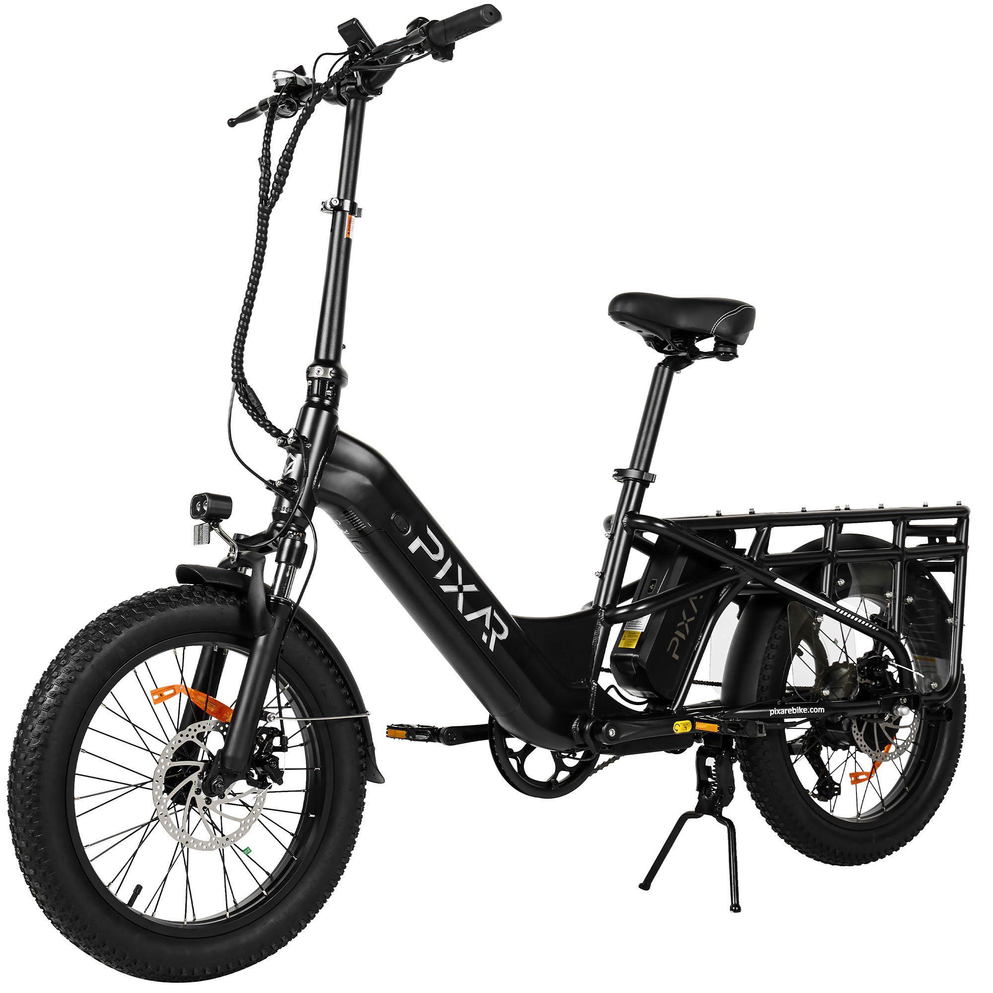 E-Bike Plus 20''× 3'' Zoll Fat Tire Elektrofahrrad, 980Wh 48V Akku Kettenschaltung, Heckmotor, 980 Wh, Kompaktes Elektroroller mit 250W Motor