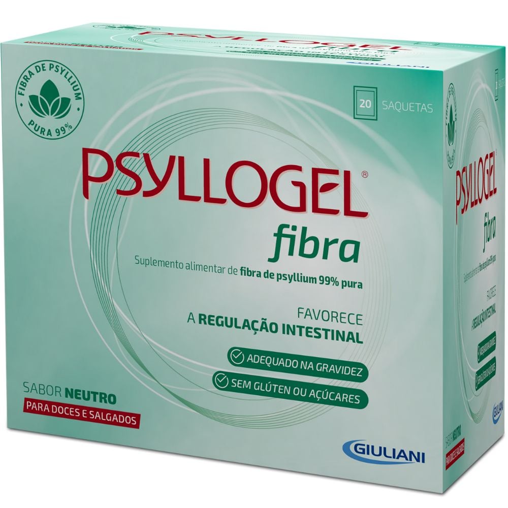 Psyllogel Fibra Sachets Food Supplement 20&nbsp;un. Neutral